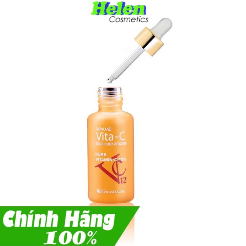 Tinh chất tế bào gốc - Hộp lẻ Vita-C Total Care Ampoule NewLand - Tinh chất dưỡng trắng da