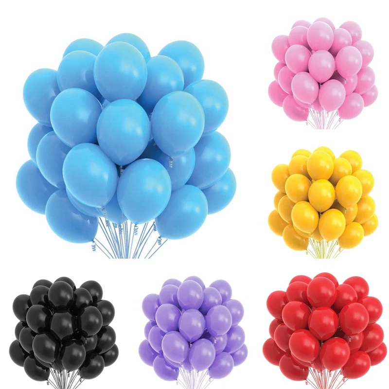 Set 20 Bong Bóng 12 Inch 2.8g Trang Trí Tiệc