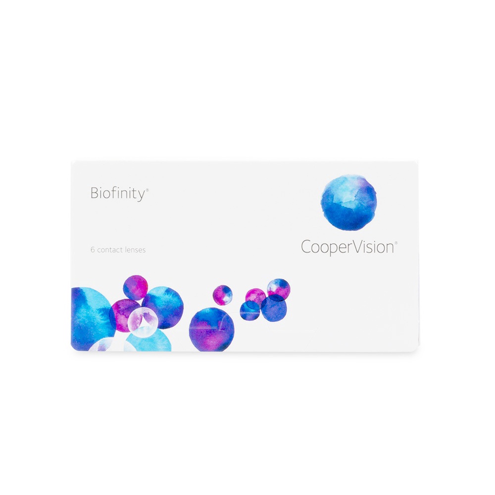 Kính áp tròng 2 tuần Coopervision Biofinity 6 pack