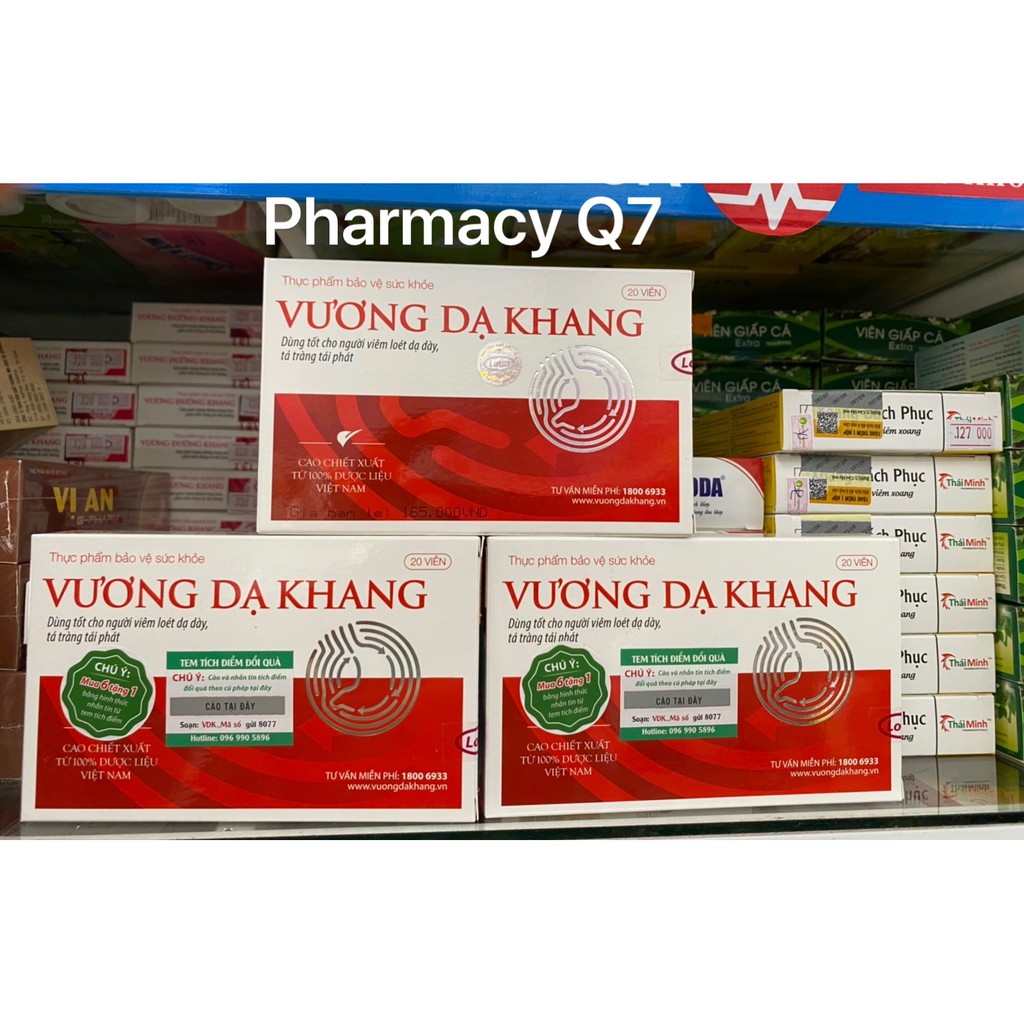 VƯƠNG DẠ KHANG HỘP 20 VIÊN