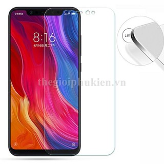 Bộ 2 Kính Cường Lực Xiaomi Mi8 Pro Tặng 1 ốp dẻo