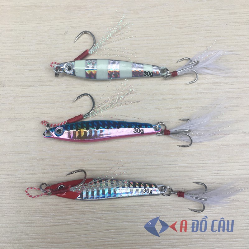 Mồi câu cá biển Jigging size 20g, 30g, 40g, 60g