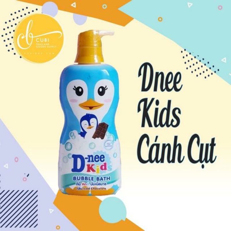 Sữa Tắm Gội Toàn Thân Cho Bé Dnee Kid Hình Thú 400ml
