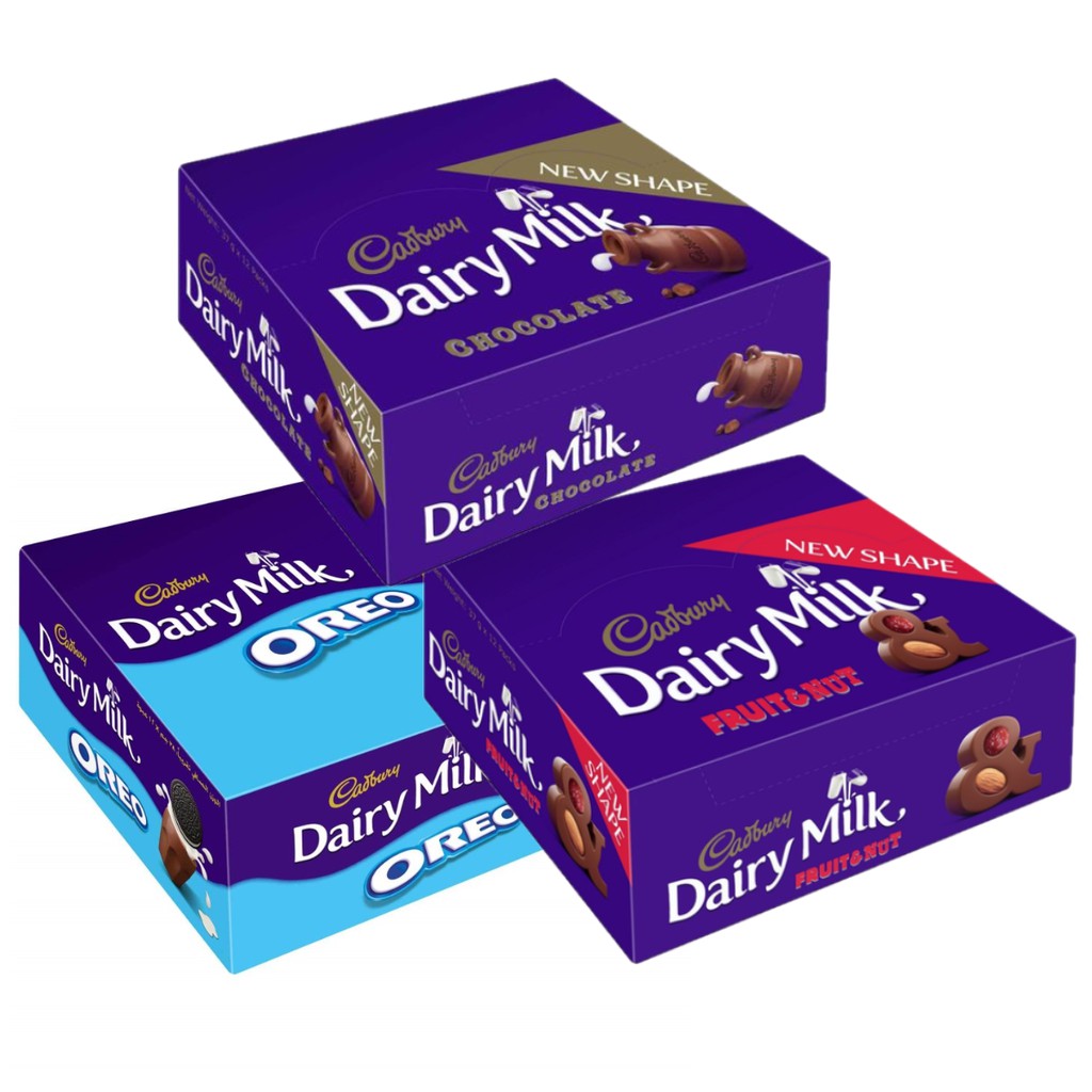 ( Bán sỉ ) Lốc 24 thanh Chocolate Cadbury Dairy Milk 40gr