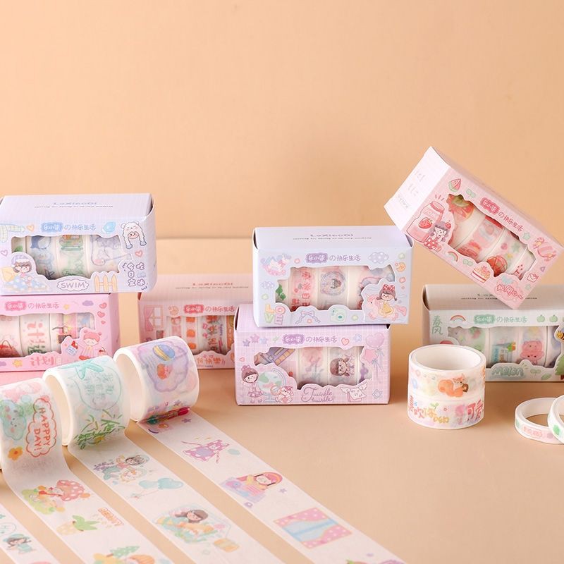 SET 5 CUỘN WASHI YD02