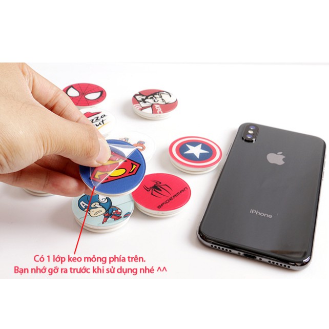 Giá đỡ Popsocket - đỡ điện thoại, quấn tai nghe