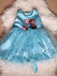 VÁY CÔNG CHÚA ELSA ( CHỈ BÁN BUÔN 1ri 6c SIZE 3-8t)
