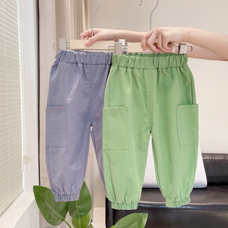 Set Đồ Thể Thao Gồm Áo Khoác Có Khóa Kéo Và Quần Dài Phong Cách Hàn Quốc Kiểu Mới Cho Bé Trai / Gái 80-120cm