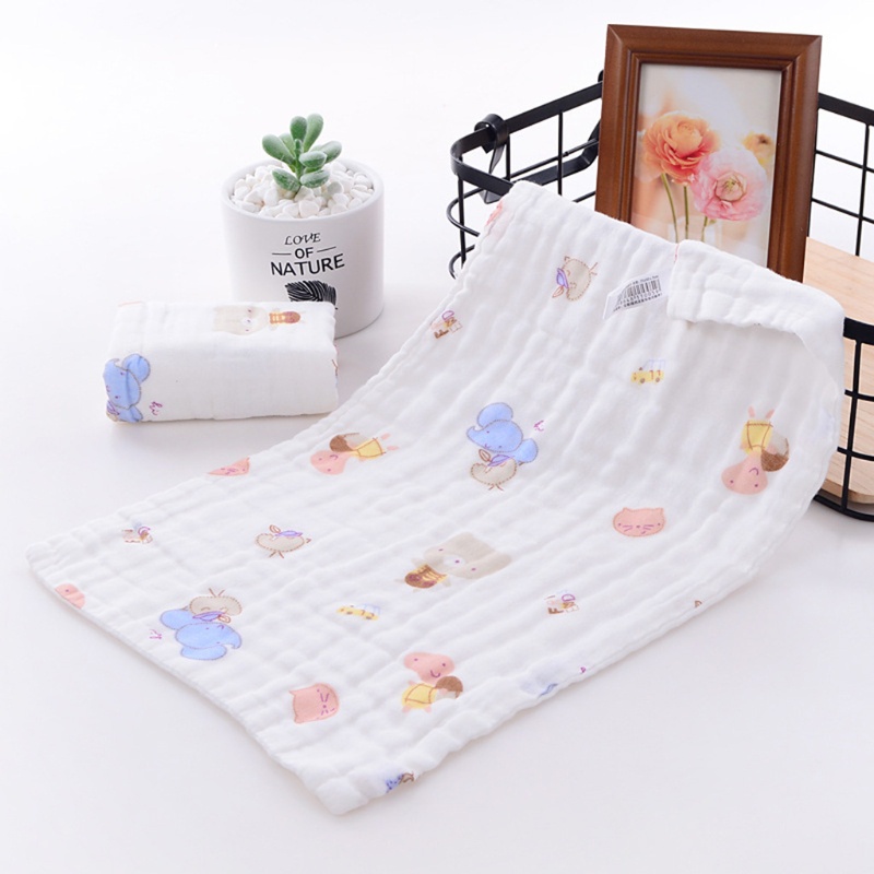 Bộ 6 Yếm Ăn Mềm Mại Thấm Hút Tốt Cho Bé