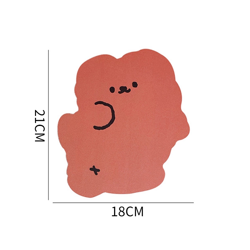 Tấm lót chuột máy tính chống trượt hình hoạt hình dễ thương
