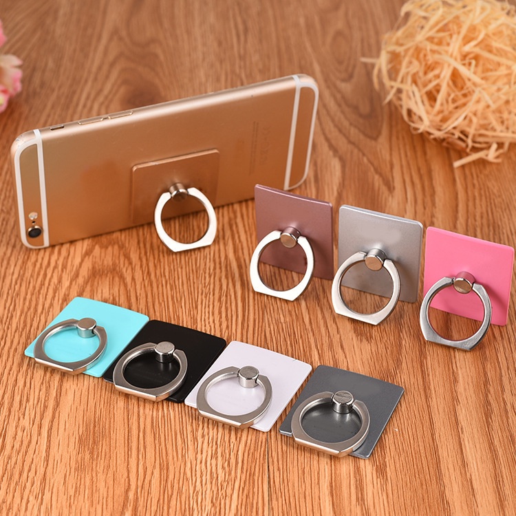 Móc Khóa Điện Thoại Hình Vuông Họa Tiết Nhiều Màu Sắc