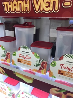 Bộ sản phẩm Tupperware Memberkit Tasty Set