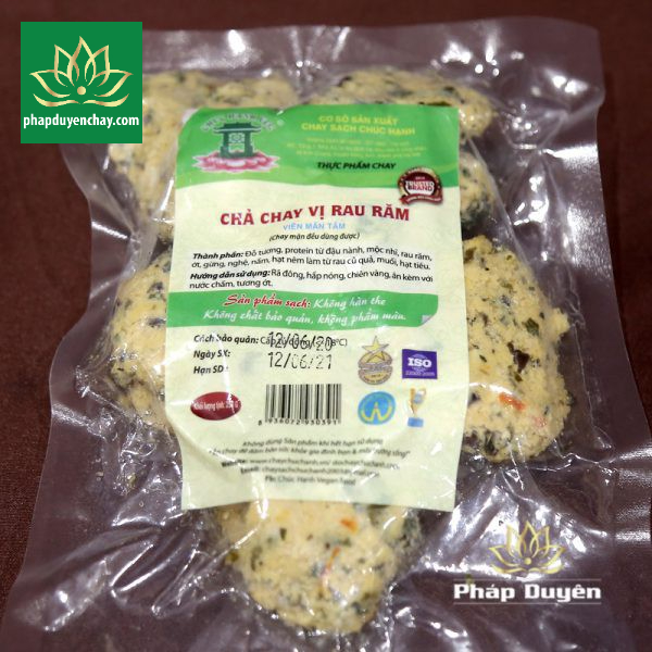 Thực phẩm chay - Chả Chay Vị Rau răm Chúc Hạnh, Gói 250g