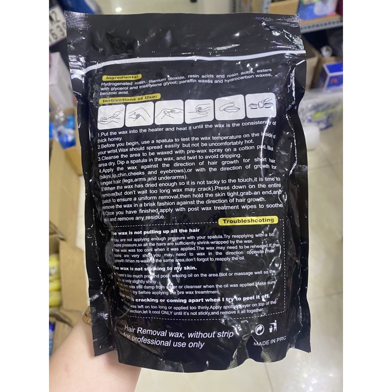 SÁP WAX LÔNG NÓNG HẠT ĐẬU ( GÓI LỚN 500g ) | BigBuy360 - bigbuy360.vn