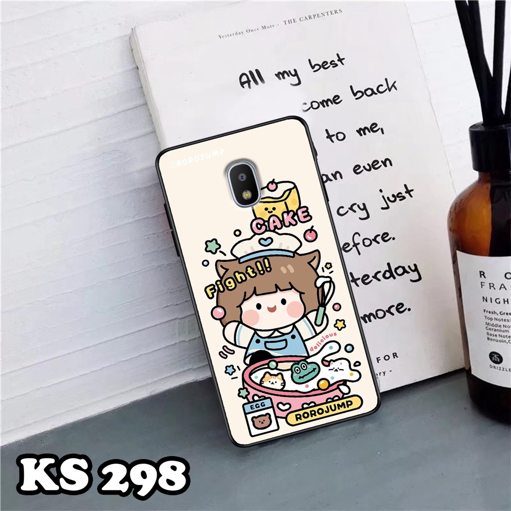 Ốp lưng Samsung J3 - J3 LTE - J3 2016 - J3 Pro - Ốp in hình Ngân hà &amp; Roro Jumb - Lưng nhám viền TPU