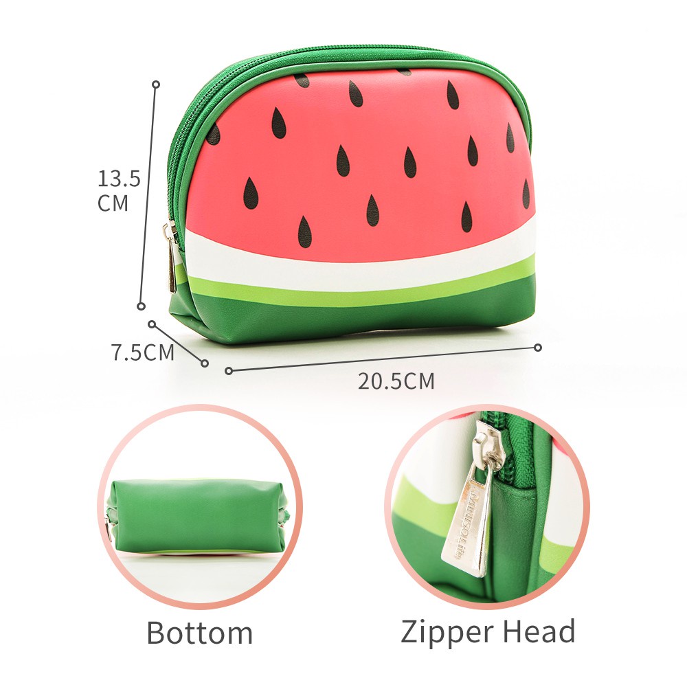 Túi đựng đồ trang điểm Miniso 94g -Giao ngẫu nhiên(Nhiều màu) - Hàng chính hãng