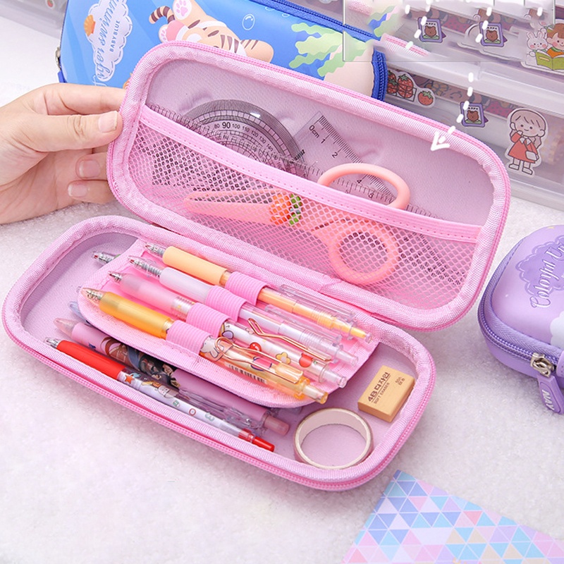 Hộp Đựng Bút Đa Năng Hình Kỳ Lân 3D Dễ Thương