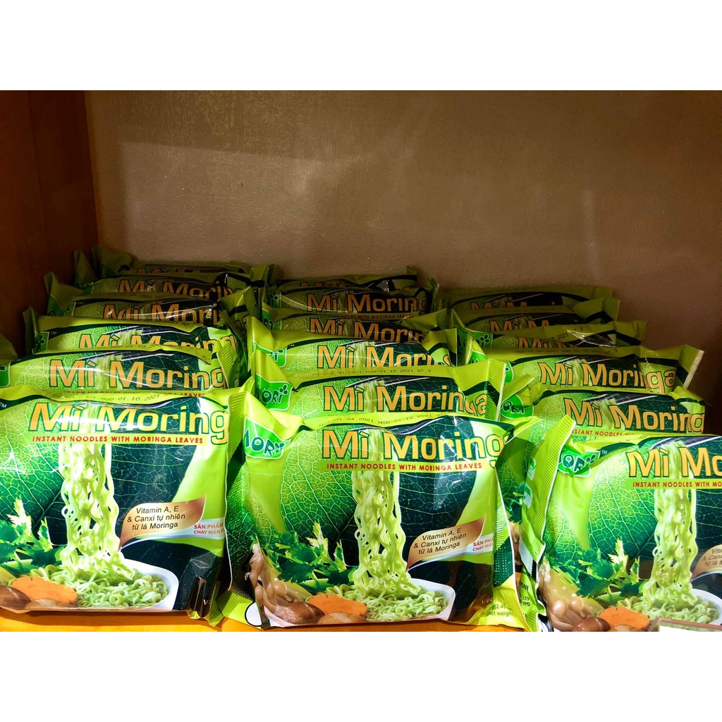 Mì chùm ngây Moringa- 50g chay mặn đều dùng được.