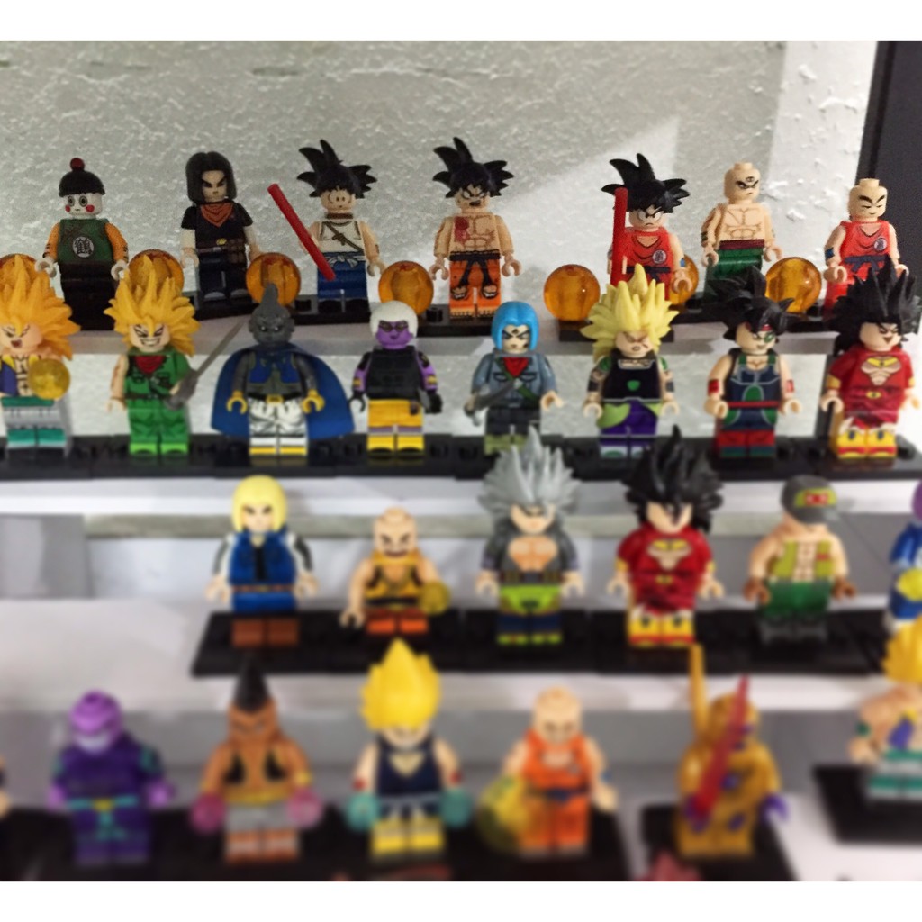 Dragon Ball Nhân Vật Tuổi Thơ Mô Hình Bảy Viên Ngọc Rồng Đồ Chơi Lắp Ráp Minifigure  KT1007