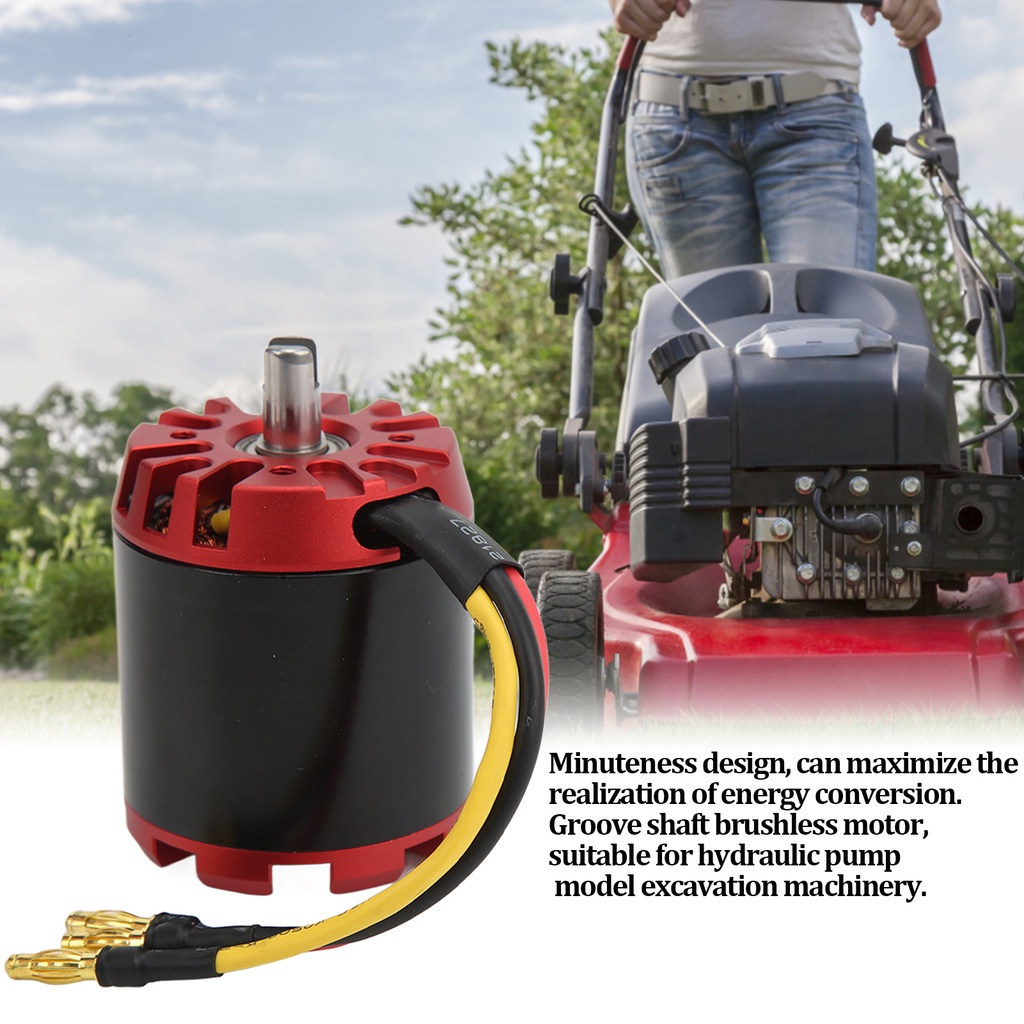 Động cơ không chổi than 5065 270KV cho máy đào đất mẫu bơm dầu thủy lực