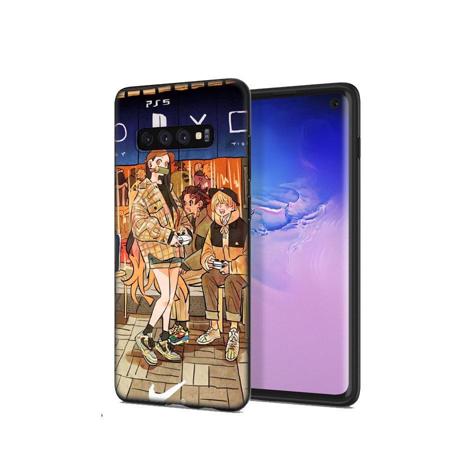 Samsung Galaxy J2 J4 J5 J6 Plus J7 J8 Prime Core Pro J4+ J6+ J730 2018 Casing Soft Case 30SF Demon Slayer School Style mobile phone case