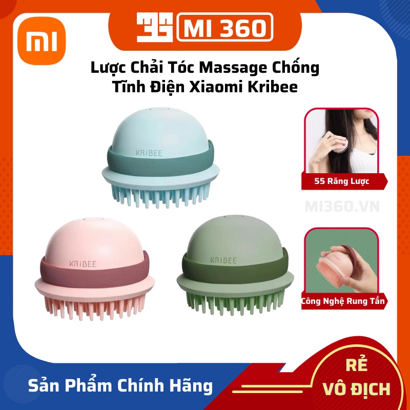 Lược Chải Tóc Massage Chống Tĩnh Điện Xiaomi Kribee Chính Hãng