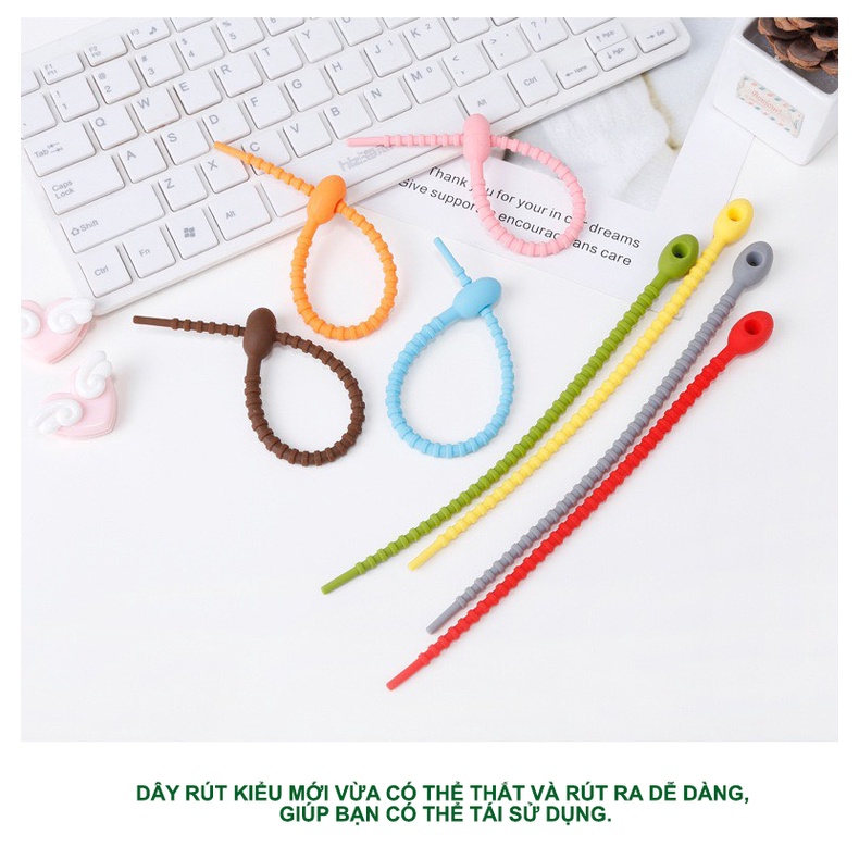 Combo 4 dây rút 2 chiều tái sử dụng thông minh