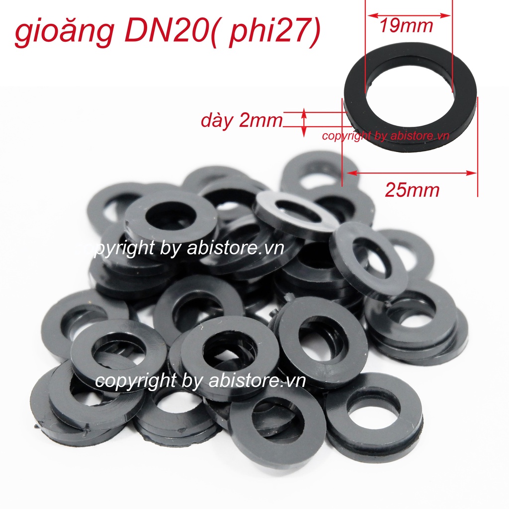 Gioăng roăng ron cao su dây cấp nóng lạnh vòi sen