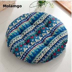 MOLAMGO  Thảm từ cotton lót ghế ngồi phong cách Nhật Bản