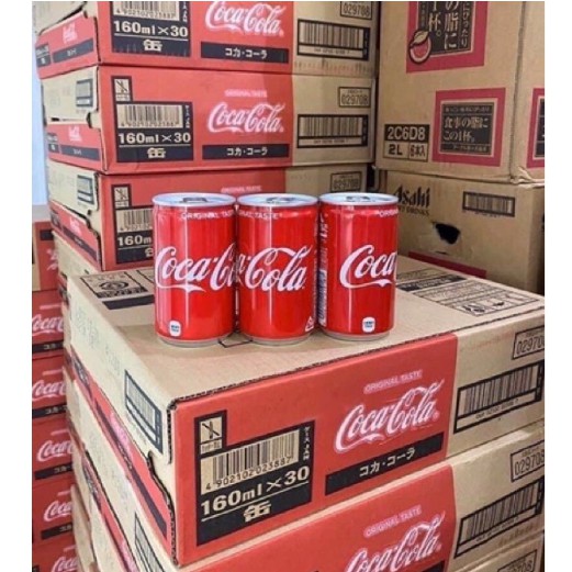 Coca Cola Nhật Bản Nguyên Thùng 160ml - 300ml