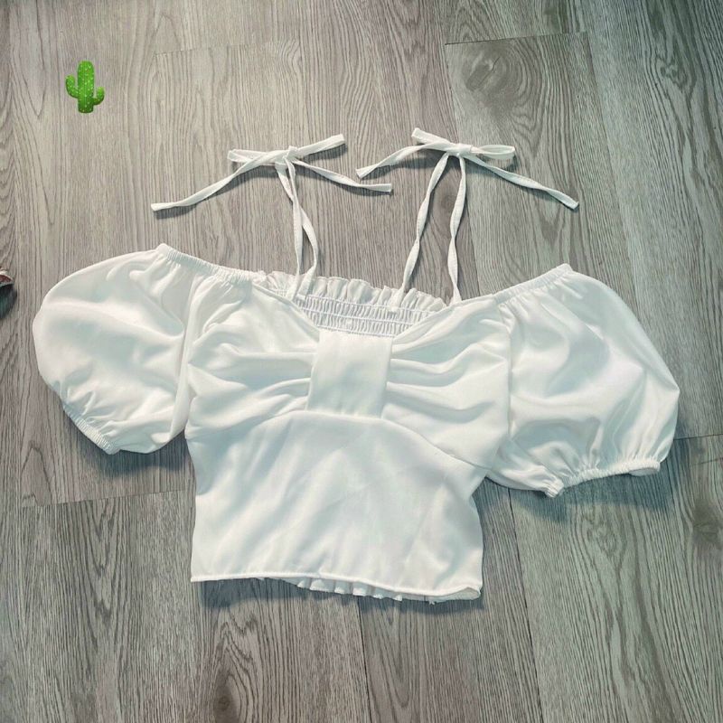 ÁO 2 DÂY NƠ RỚT VAI DỄ THƯƠNG 🥰. ( SIÊU RẺ)