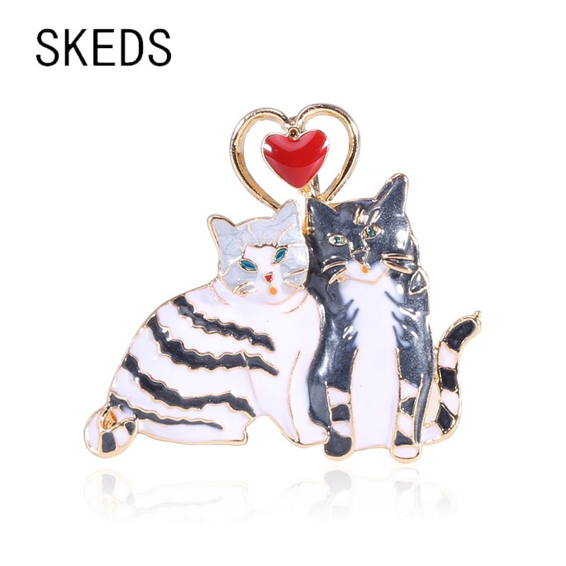 Ghim Cài Áo Hình Chú Mèo Dễ Thương