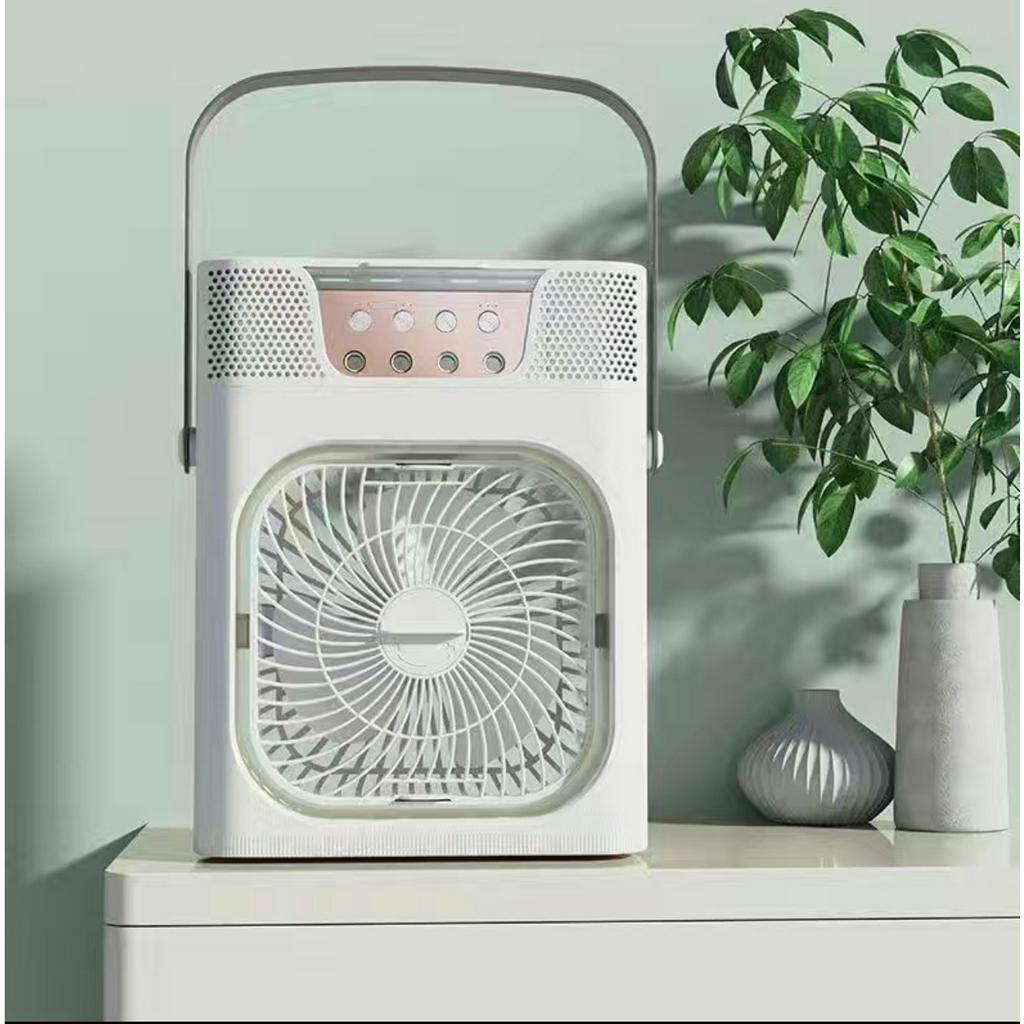 Quạt Điều Hòa Hơi Nước Mini 600Ml , Quạt Phun Sương Tạo Ẩm Làm Mát Để Bàn Văn Phòng