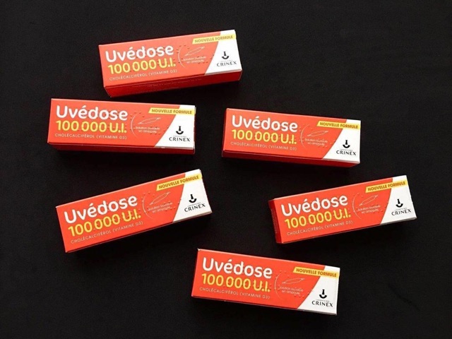 VITAMIN D UVEDOSE 100000 IU PHÁP DATE MỚI