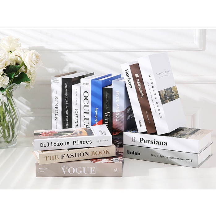 Sách decor thời trang, chụp ảnh quần áo, trưng bày kệ tủ nhà hàng khách sạn