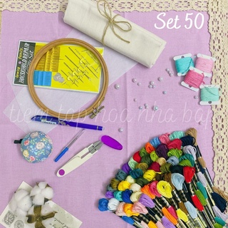 Set Tập Thêu Cơ Bản