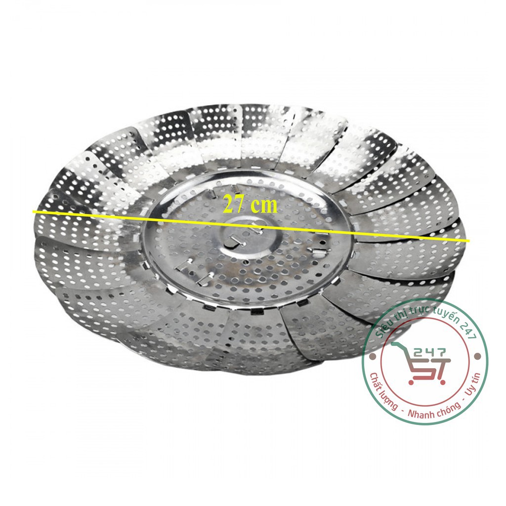 Vỉ xửng hấp xòe inox giá rẻ