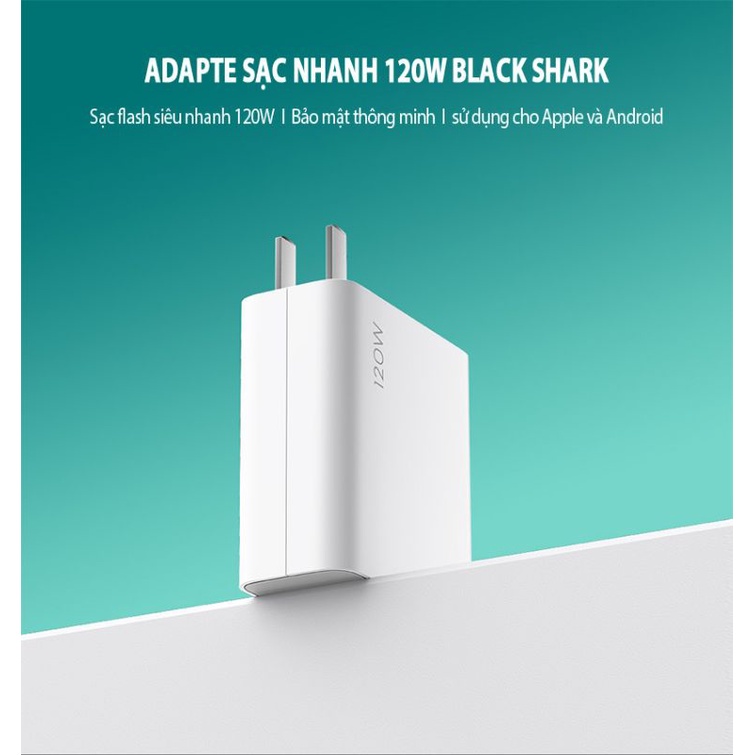 Củ sạc nhanh Xiaomi 120W cho Mi 10 Ultra, Black Shark 4 / 4 Pro /  4S / 4s pro / 5 / 5 pro Xiaomi 11T Pro