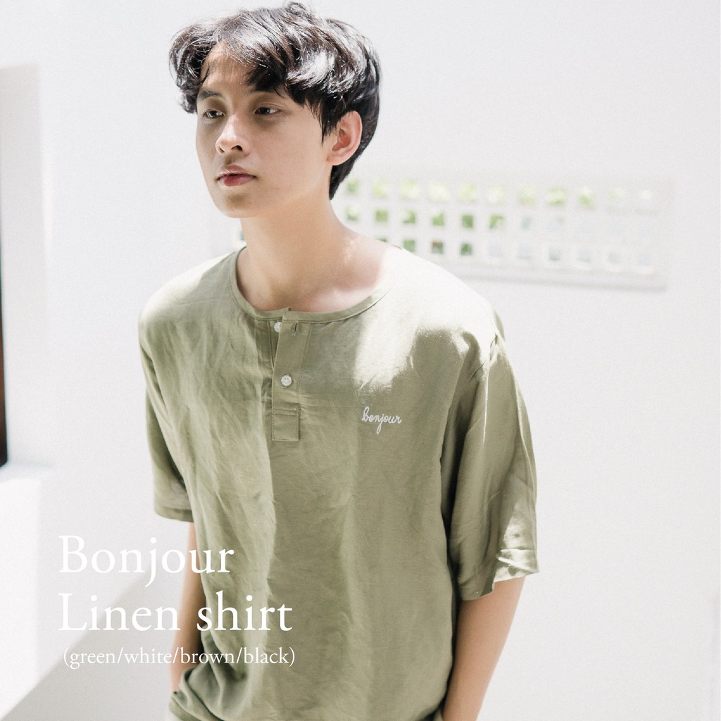 Bonjour Linen Shirt