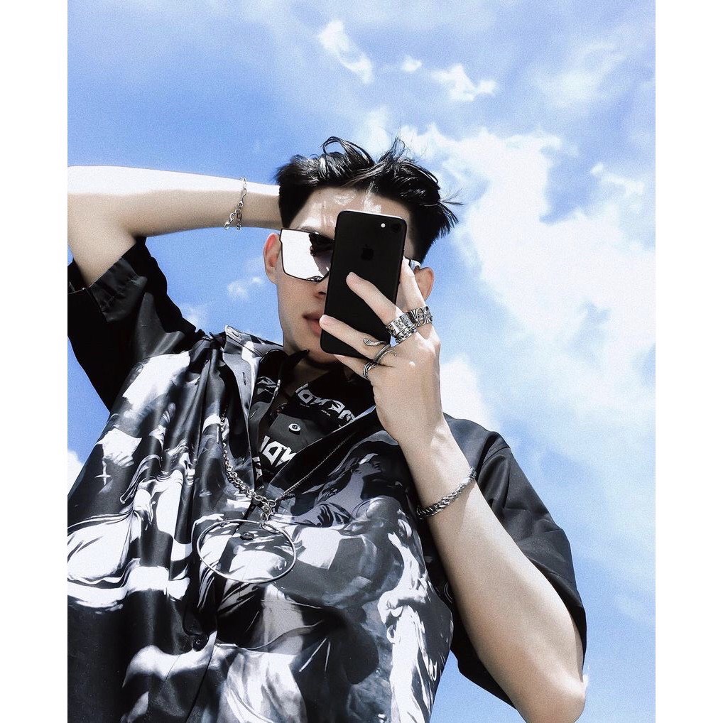 Áo sơmi HY LẠP PHẢN QUANG , Sơ mi lụa mềm [ FULL TAG CHÍNH HÃNG ] | BigBuy360 - bigbuy360.vn