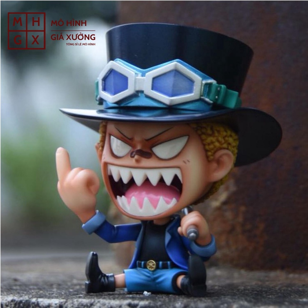 Mô hình One Piece chibi Sabo cực dễ thương cao 9cm , figure one piece , mô hình giá xưởng