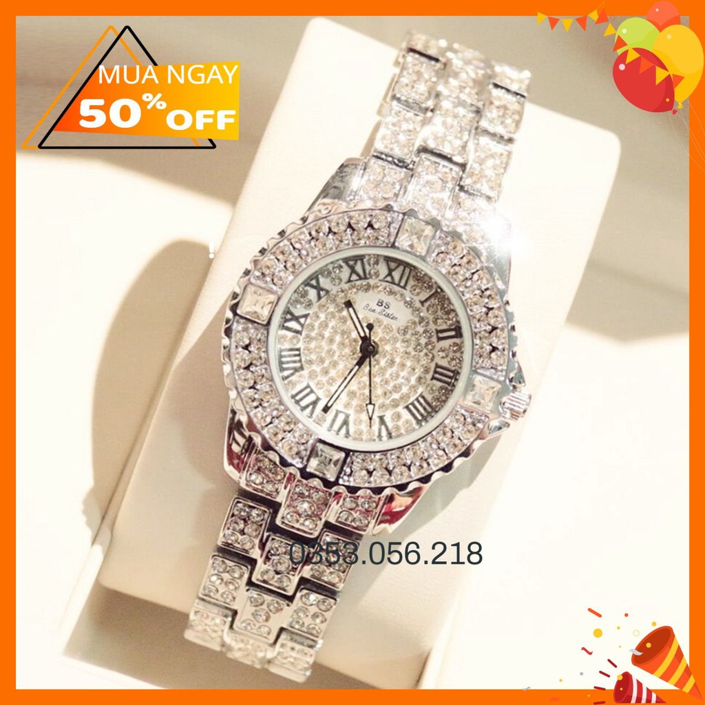 Đồng Hồ Nữ Omydly Đính Đá Quanh Viền Sang Trọng Lấp Lánh | BigBuy360 - bigbuy360.vn