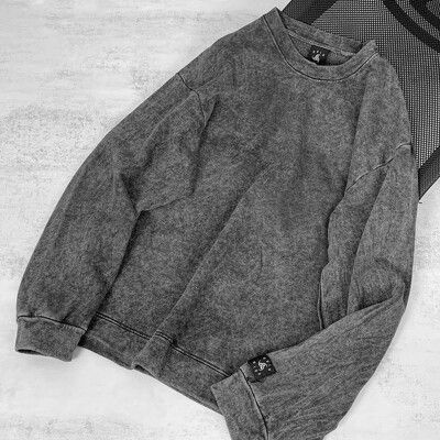 Áo Sweater Oversize Odin Acid, Áo nỉ dài tay Wash Unisex ODIN CLOTHING | BigBuy360 - bigbuy360.vn