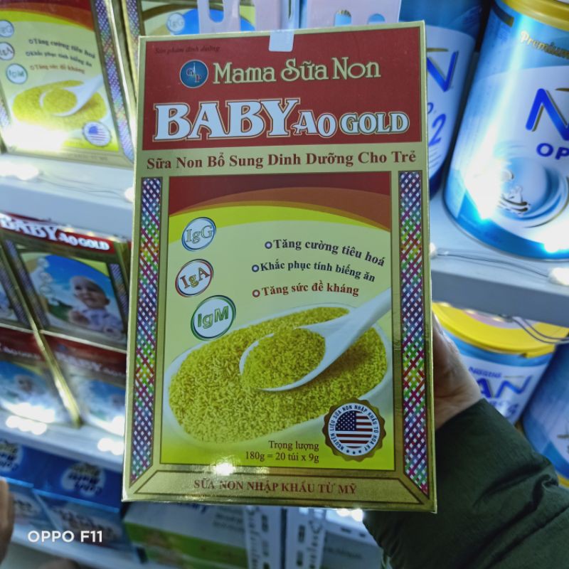 Sữa non baby Ao gold 180g
