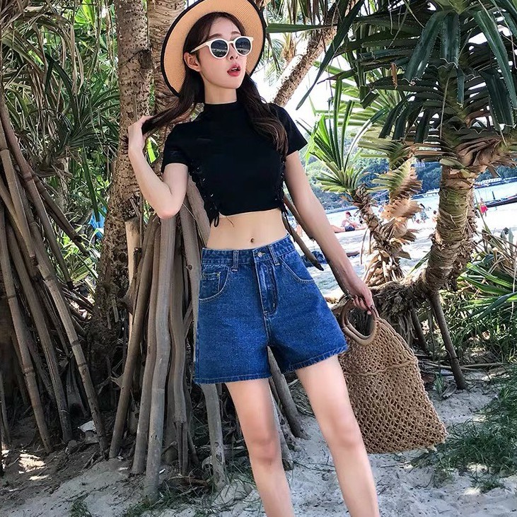 Quần Shorts Cạp Cao_C2 | WebRaoVat - webraovat.net.vn