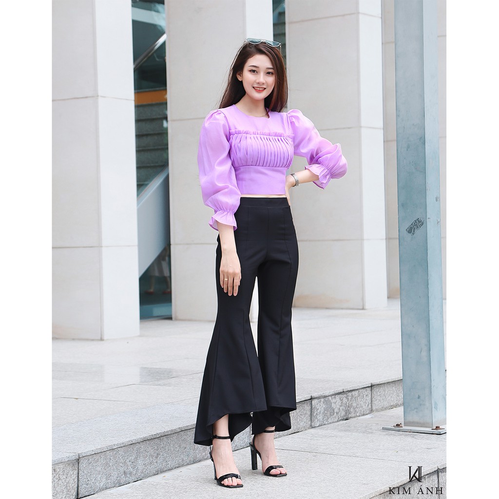 Quần Ống Loe 2 Tầng Kim Ánh