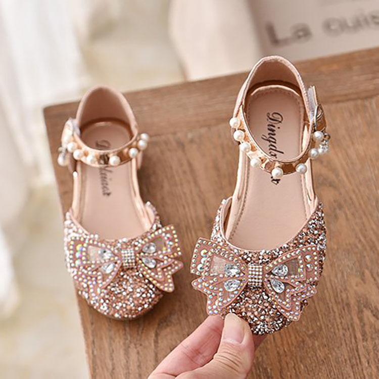 Giày búp bê đính nơ xinh xắn cho bé gái từ 2-18 tuổi