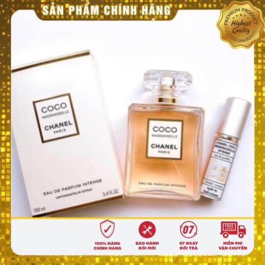 [𝐀𝐮𝐭𝐡] Nước hoa chính hãng Chanel Coco Mademoiselle Intense EDP Test 20ml