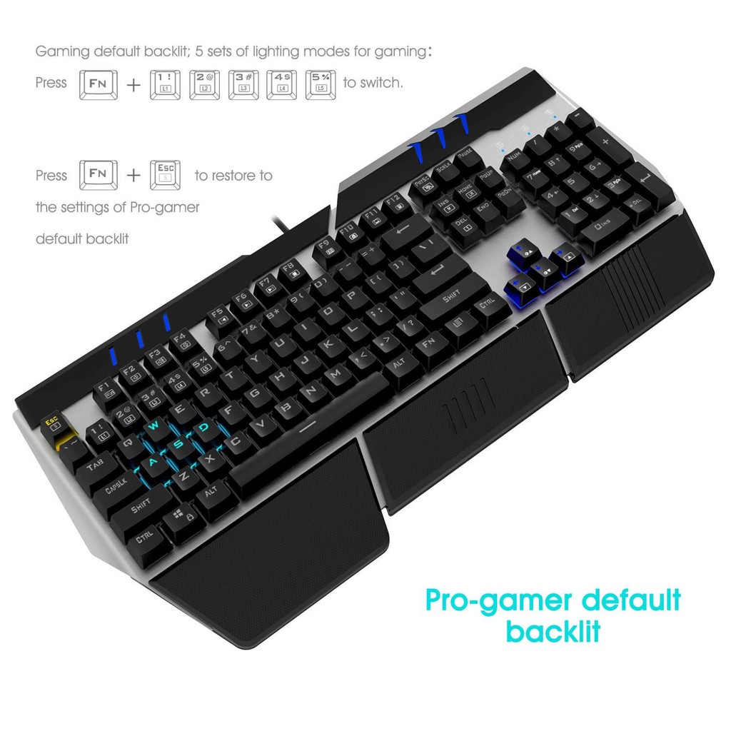 Bàn phím cơ led RGB HAVIT KB378 siêu chất