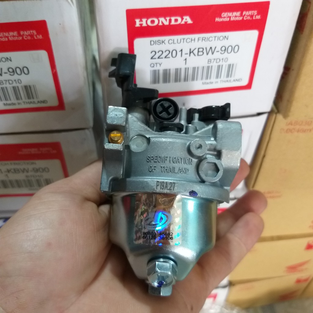 Bộ Chế Hòa Khí Carb cho động cơ xăng Honda GX160 GX200 5.5 6.5 hp Động cơ 168F